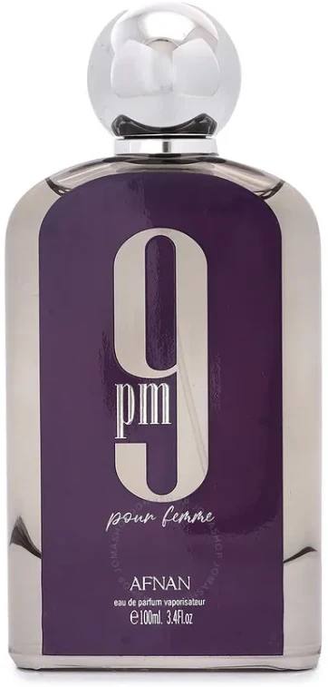 Kvepalai moterims Afnan 9 PM Pour Femme EDP, 100 ml