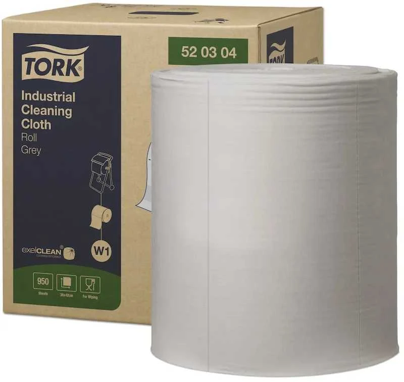 „Tork“ – didelis neaustinės medžiagos ritinėlis pramoniniam purvui, rutulinis – 361 m