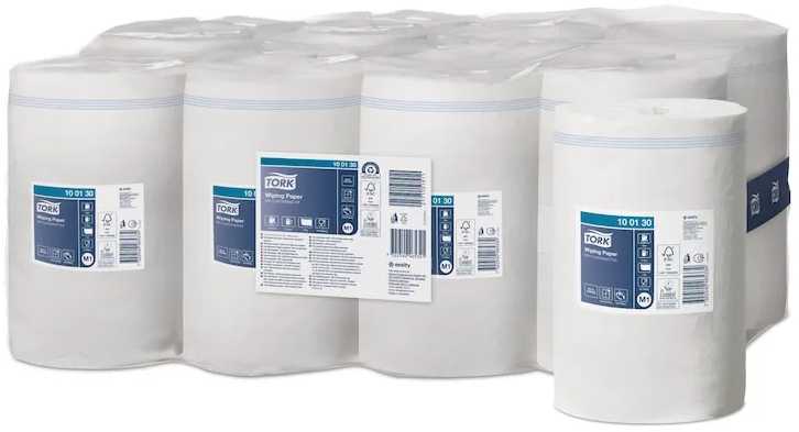 Tork 100130, popierius, balta, 560 mm, 383 mm, 215 mm, 6,7kg