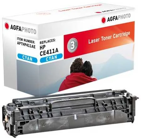 AgfaPhoto HP Laserjet PRO 300, CE411A, perdirbta kasetė