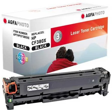 AgfaPhoto HP Laserjet Pro M476, CF380X, perdirbta kasetė
