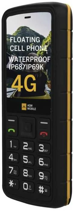 Išmanusis telefonas AGM MOBILE M9F (4G) IP68/IP69/MIL-STD-810G, Floatable