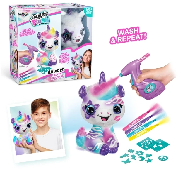 Airbrush Plush Canal Toys So Slime OFG228, vaikų liejimo/dažymo rinkinys, nuo 6 metų, įvairiaspalvis
