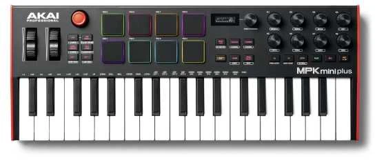 AKAI MPK MINI PLUS - Mini valdymo klaviatūra