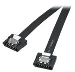 Akasa Proslim SATA 3 laidas 15cm tiesus – juodas