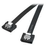 Akasa Proslim SATA 3 laidas 30cm tiesus – juodas