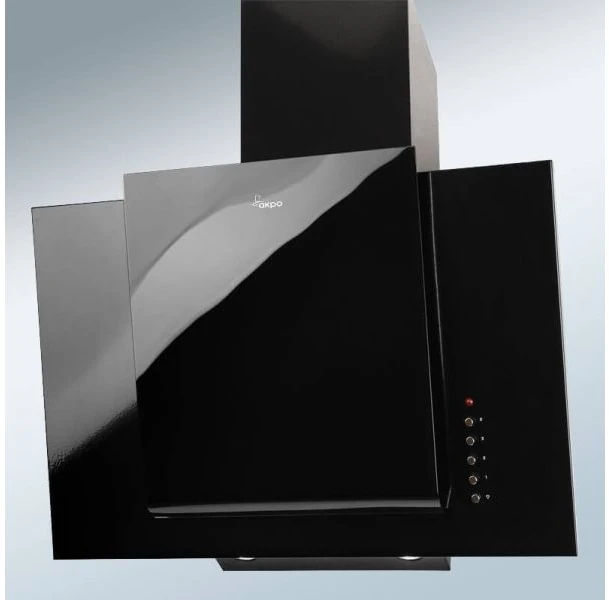 Cooker hood chimney AKPO WK-4 GRAND 50 JUODA ECO (410,8 m3/h, 500mm, juodos spalvos)