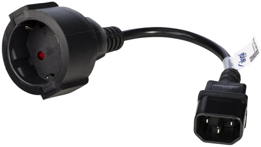 Akyga AK-PC-10A power cable Juodas 0.15 m CEE7/4