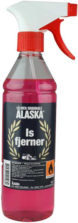 Alaska Alaska - Ledo valiklis - Raudonas - 500ml