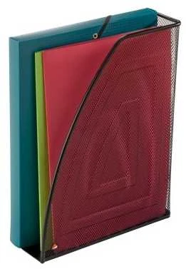 Žurnalų laikiklis Archivo 2000 Alba Grotelės Juoda Din A4 (25,5 x 8,5 x 32,5 cm)