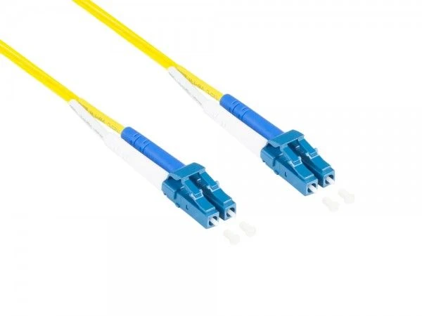 Alcasa LW-9075LC InfiniBand / šviesolaidinis kabelis 7,5 m 2x LC Geltonas