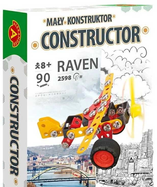 Alexander Metalinis konstruktorius – Mažas lėktuvas „Raven“