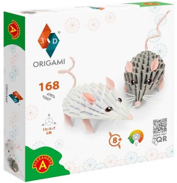 Alexander Aleksandras, origami 3d - pelės