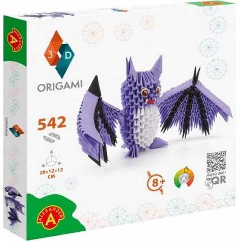 Alexander Origami 3D konstruktorius - Šikšnosparnis