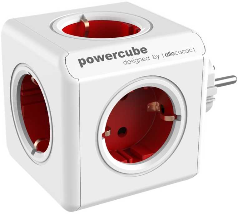 Allocacoc "PowerCube Original" Raudona