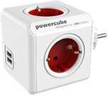 Allocacoc "PowerCube Original USB" Raudona