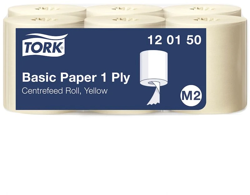 Grite Tork Tork - Popieriaus valytuvo ritinėlis, 1 sluoksnio, universalus - Geltona