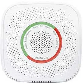 Shelly Gas LPG Wi-Fi valdomas dujų jutiklis su garso ir šviesos signalu