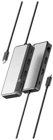 HUB USB Alogic FUSION PRO AXIS USB-C 8-IN-1