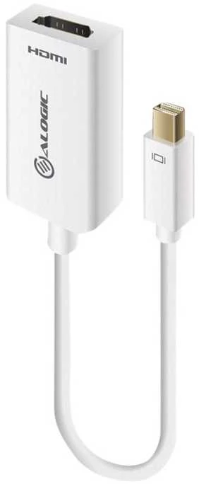 Adapteris AV Alogic DisplayPort Mini – HDMI balta (MDP-HDMI-AIC)