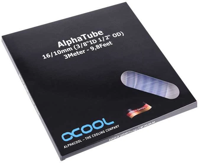 „Alphacool AlphaTube“ žarna HF 16/10 mm, skaidri, 3 m