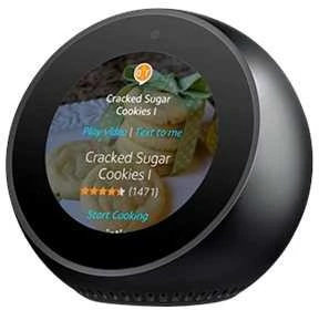 Išmanusis ekranas - Amazon Echo Spot 2.83" Juodas