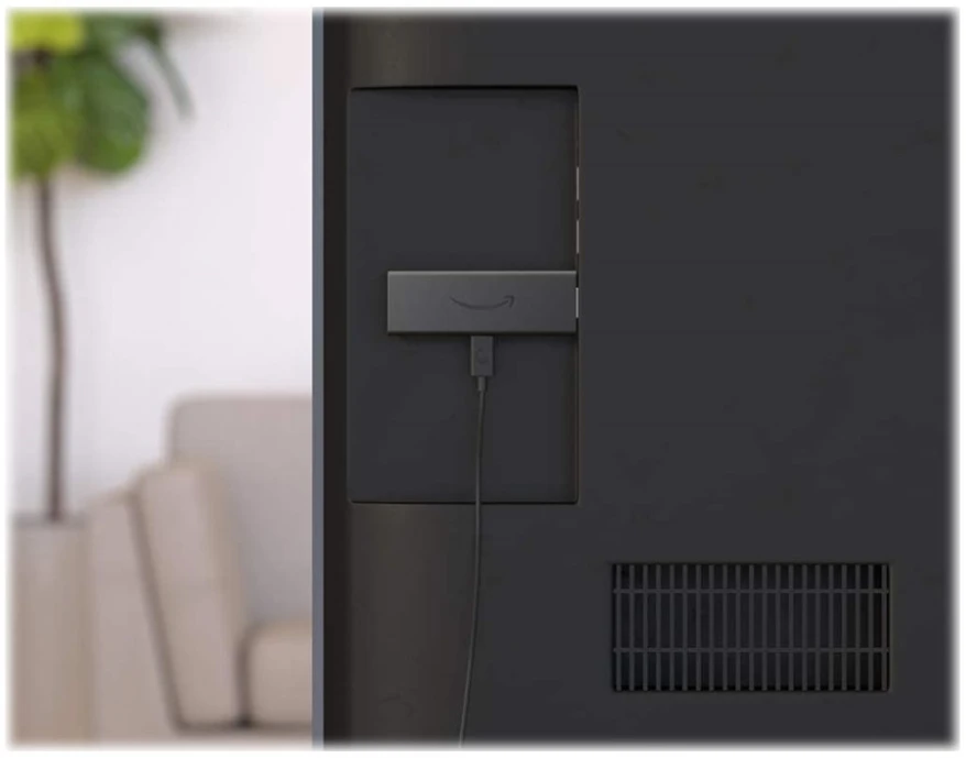 Vaizdo grotuvas „Amazon Fire TV Stick Alexa 2021“.
