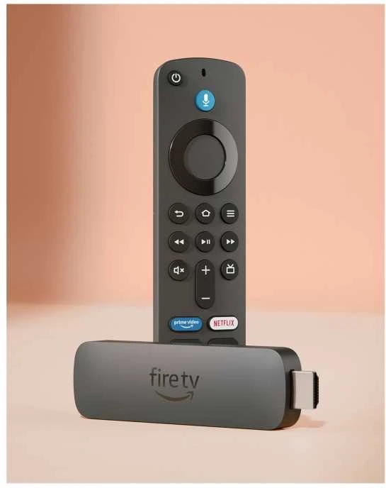 Vaizdo grotuvas „Amazon Fire TV Stick 4K Plus“ su „Wi-Fi 6“ palaikymu ir transliacija „Dolby Vision“ / „Atmos“ bei HDR10+ formatais