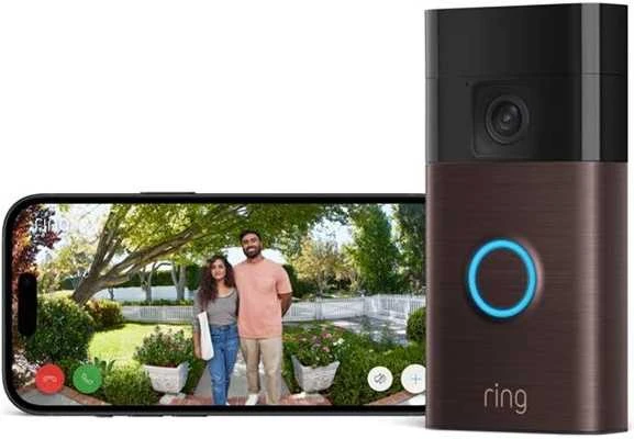 Amazon Ring Video Doorbell Brons