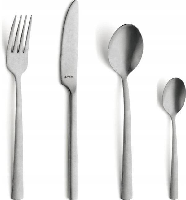 Amefa Manille 9035 - 16-pc set in vintage box - stainless steel-stonewash