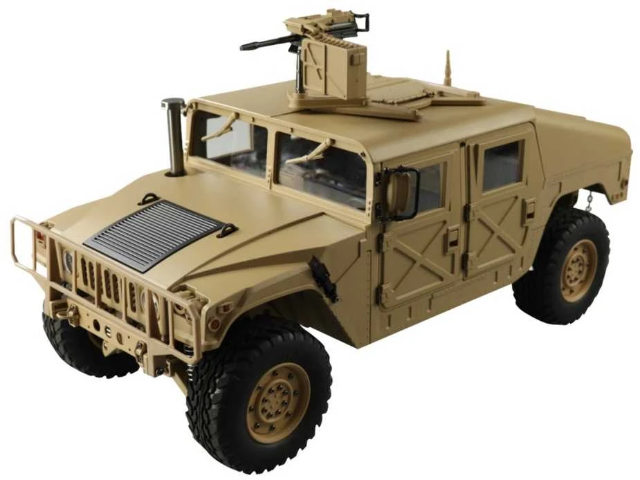 „Amewi RC Auto US Truck 4x4 HUMMEE“ ličio polimerų akumuliatorius, 4500mAh, smėlio spalvos/14 colių