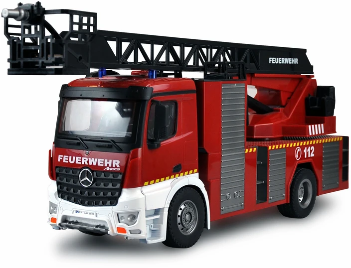Amewi AMEWI Mercedes-Benz gaisrinių sunkvežimių oro kopėčios, RTR 2,4 GHz