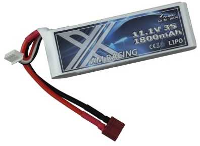 Amewi Amewi Zubehör LiPo Akku 3S 11,1V 1800mAh 40C/80C Softcase DE