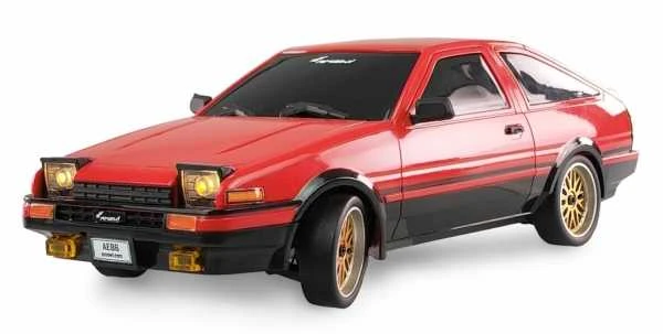 Amewi RC Auto AE86 Sprinter Drift Racing Car 1:18 RTR raudona