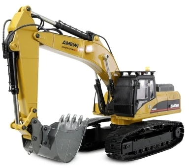 Amewi G705E Bagger metal 1:14 RTR geltona 14+