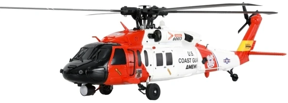 Amewi UH60 Juodas Hawk nuotolinio valdymo modelio malūnsparnio variklio electrinis 1:47
