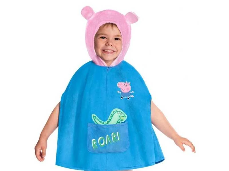 Peppa Pig Riethmuller Europe George'o Cape'o vaikiškas kostiumas 4-6 metų amžiaus