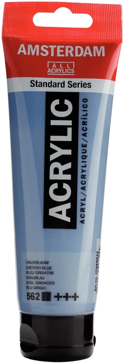 Artequipment Akriliniai dažai TALENS AMSTERDAM 120ml 562 - PILKI Mėlynas uniw