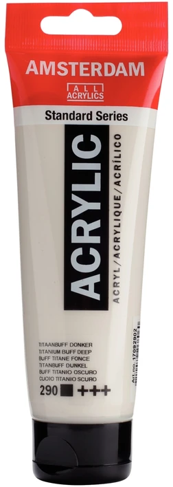 Artequipment Farba akrylowa TALENS AMSTERDAM 120ml 290 - TITANIUM BUFF DEEP uniw
