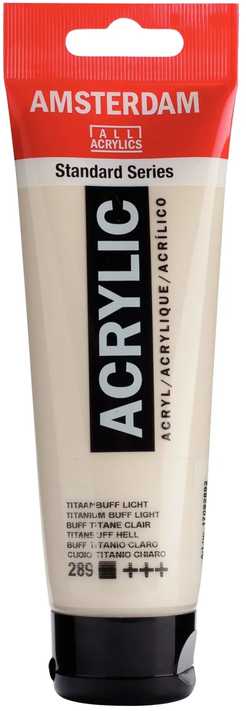 Artequipment Farba akrylowa TALENS AMSTERDAM 120ml 289 - TITANIUM BUFF LIGHT uniw