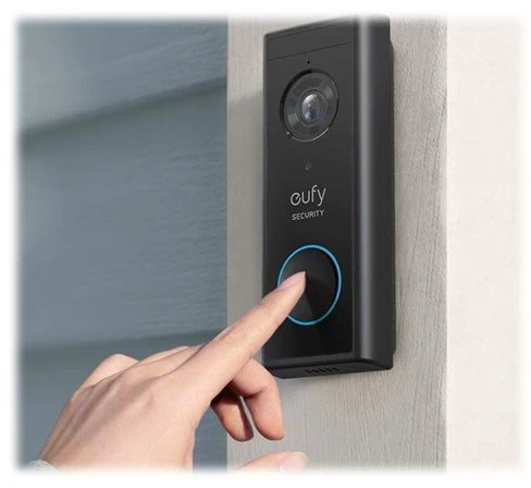 Durų skambučio, kameros ir stotelės komplektas Anker Eufy Video Doorbell 2K