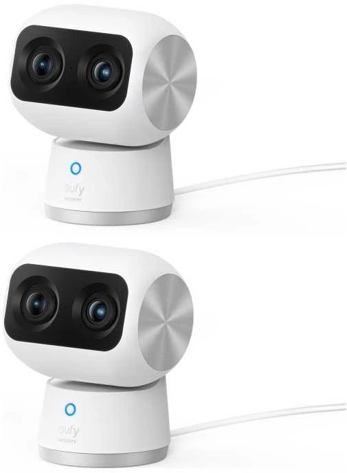 „Anker Eufy“ | Apsaugos kamera viduje | S350 | Ant stalo statoma | Plataus kampo objektyvas | „Micro SD“, maks. 128 GB