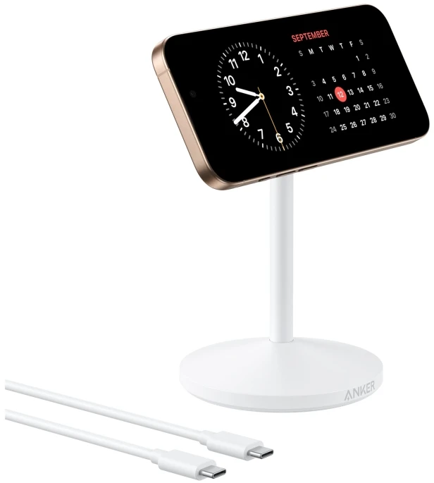 Anker MagGo Wireless Charger Single Stand Baltas | Anker