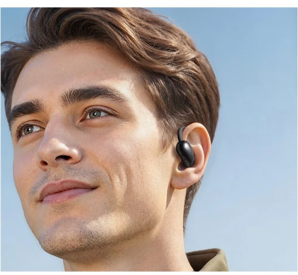 Anker ANR Soundcore Aerofit 2 Laisvų rankų įranga Bevielis Ausinės su kabliukais, „Open-ear“ Skambučiai / muzika / sportas / kasdienis C tipo USB Bluetooth Juoda