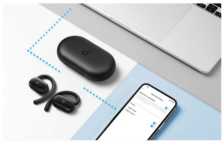 Anker Soundcore V20i Open-Ear ausinės, Juodos spalvos