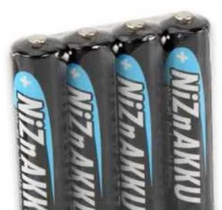 1x4 Ansmann NiZn Akku Micro AAA 900 mWh 1321-0001