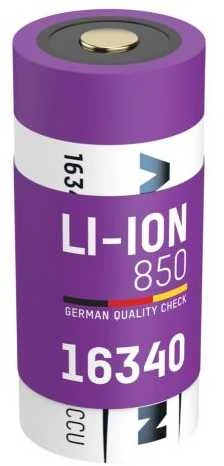Ansmann 16340 850mAh ličio jonų akumuliatorius