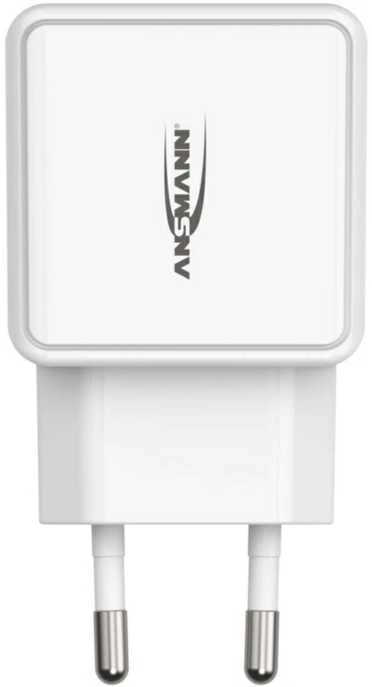 Ansmann namų įkroviklis HC212 2xUSB 2400mA baltas