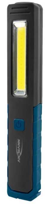 Ansmann WL210B, Rankinis žibintuvėlis, Juoda, Mėlyna, IP20, COB LED, 2 lempos, 4,5 V