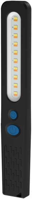 Ansmann WL390R, LED, Šaltai balta, Šiltai balta, 385 lm, Juoda, Plastikas, IP20